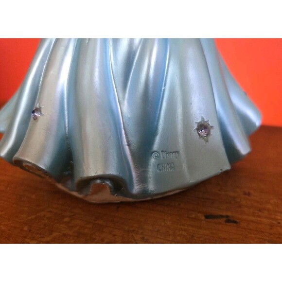 Vintage Disney Princess Cinderella Figurine Rhinestone Trinket Box F.A.B NY - Picture 13 of 14